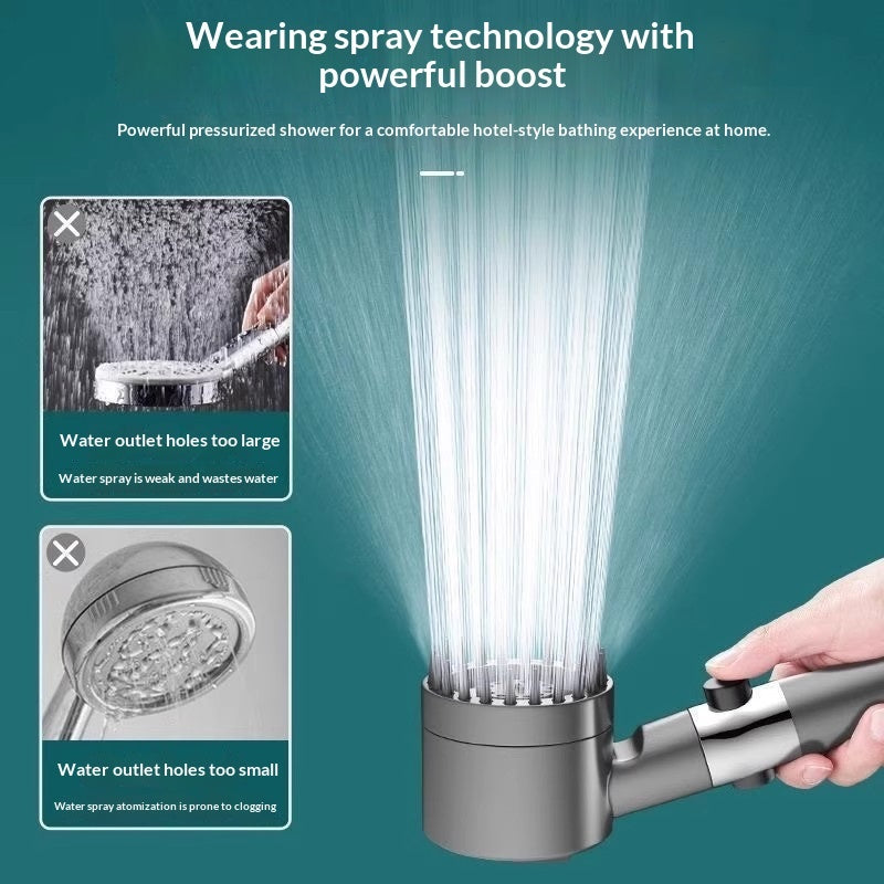 Remove existing shower head